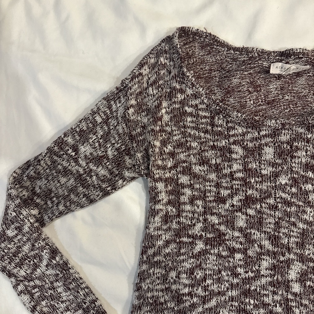 Aeropostale Marled Knit Sweater